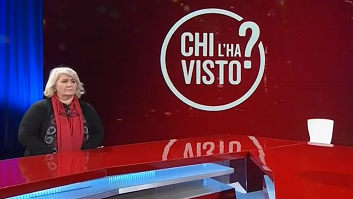 La dottoressa Marina Baldi intervistata dal programma  TV Chi l'ha visto