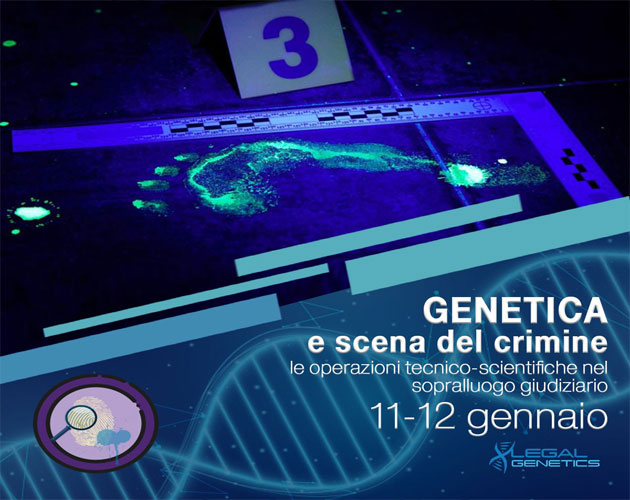 LegalGenetics presenta: genetica e scena del crimine