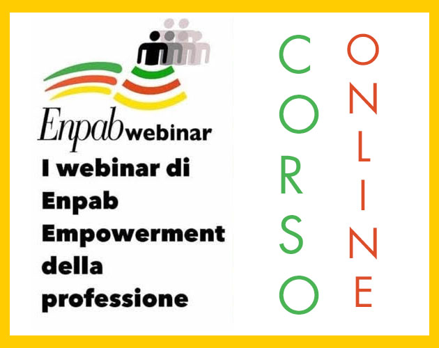  I webinar di Enpab empowerment della professione